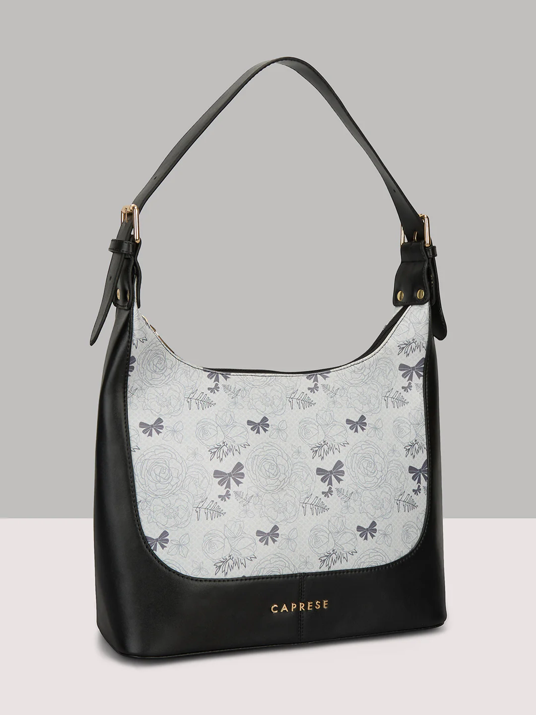 Caprese Scarlet Medium Black Hobo - Image 3