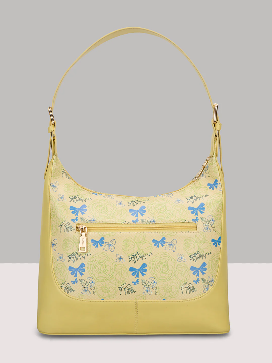 Caprese Scarlet Medium Butter Yellow Hobo - Image 4