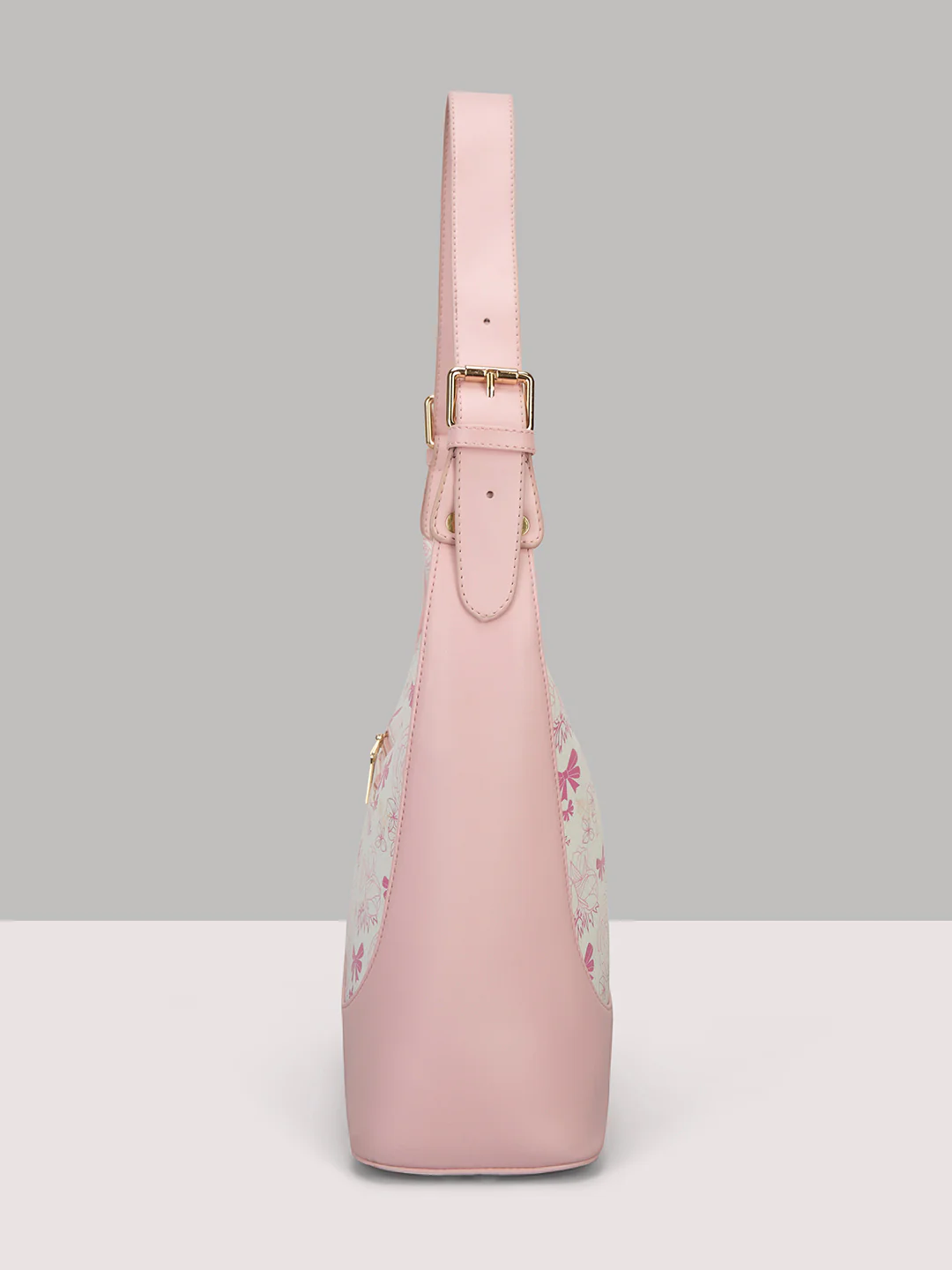 Caprese Scarlet Medium Pink Sorbet Hobo - Image 4