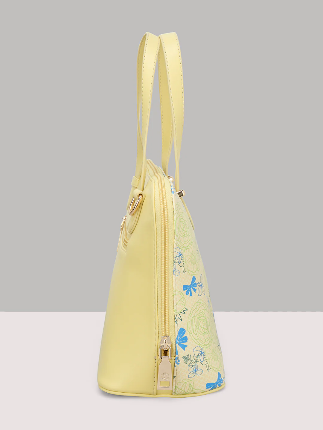 Caprese Scarlet Small Butter Yellow Satchel Bag - Image 10