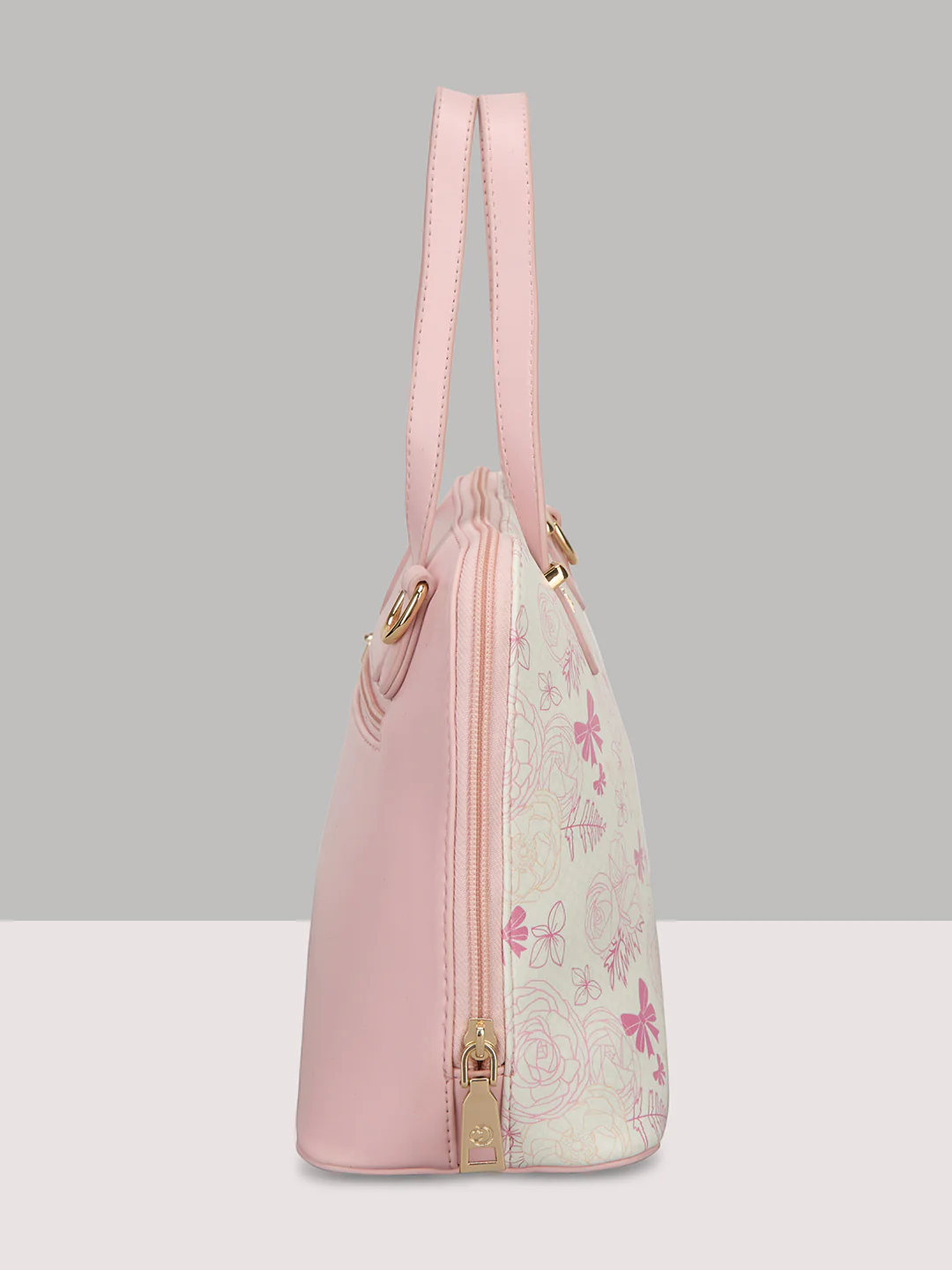 Caprese Scarlet Small Pink Sorbet Satchel Bag - Image 10