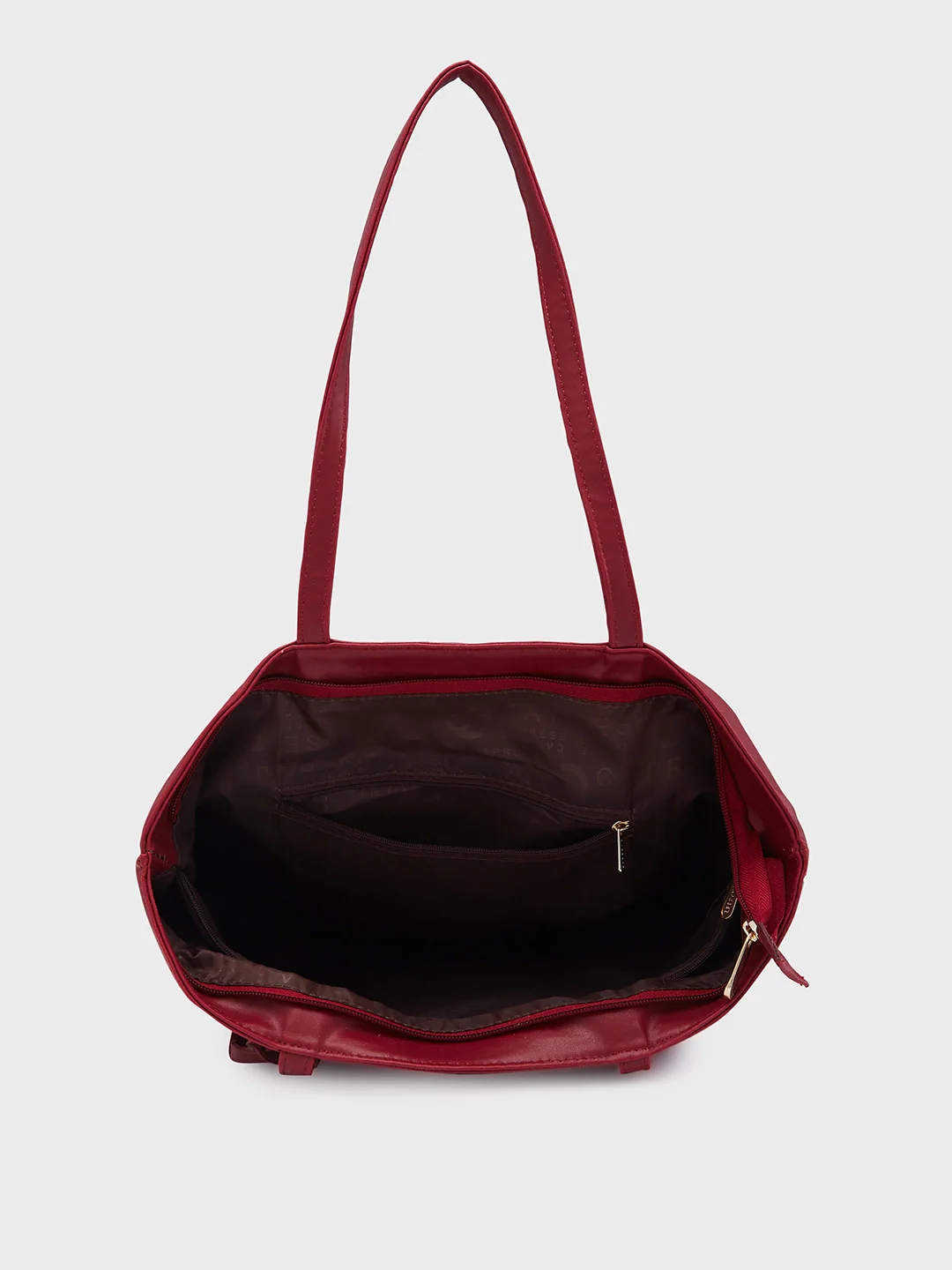 Caprese Scotty Small Maroon Tote Bag - Image 7