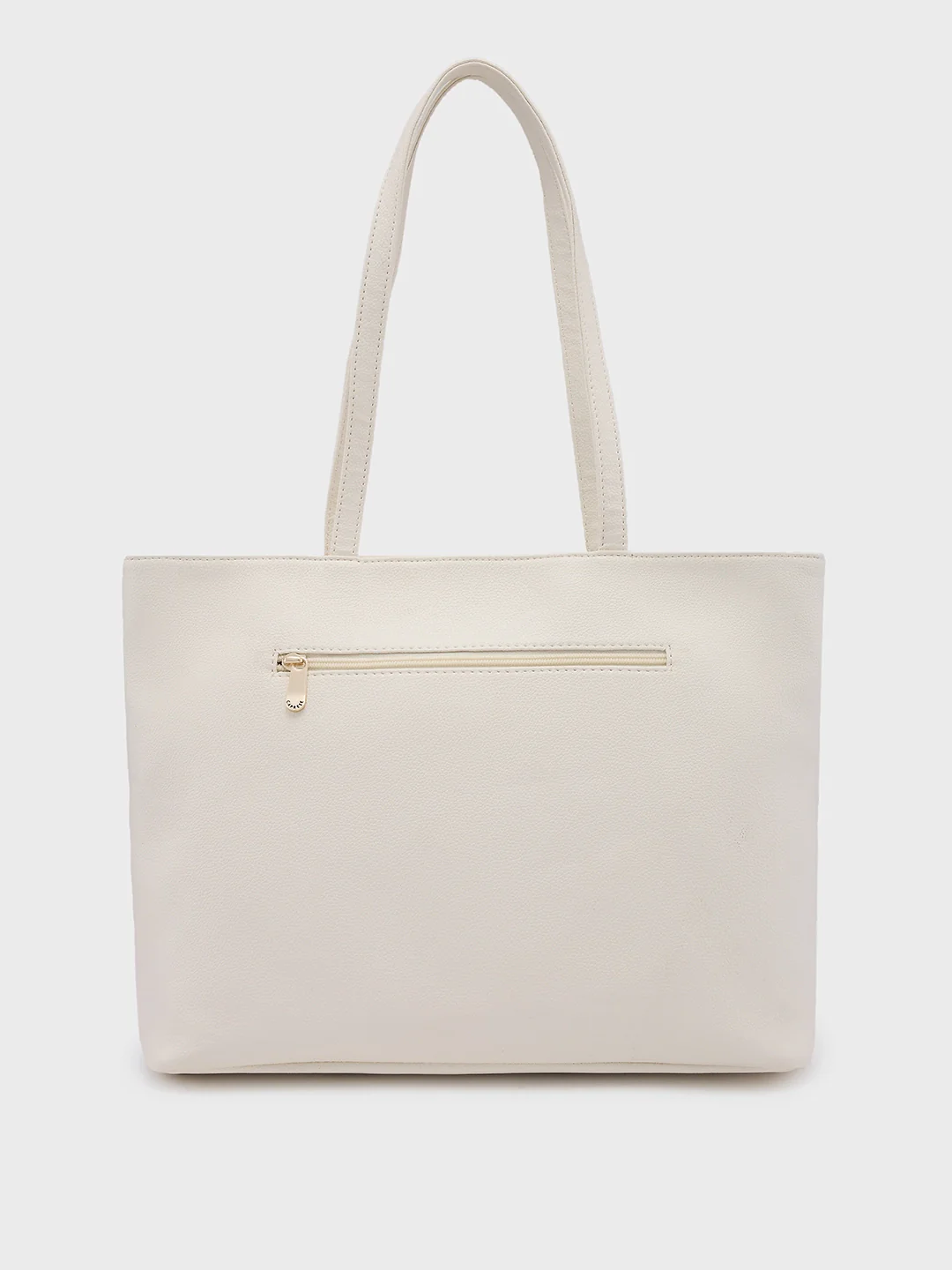 Caprese Scotty Small White Tote Bag - Image 4