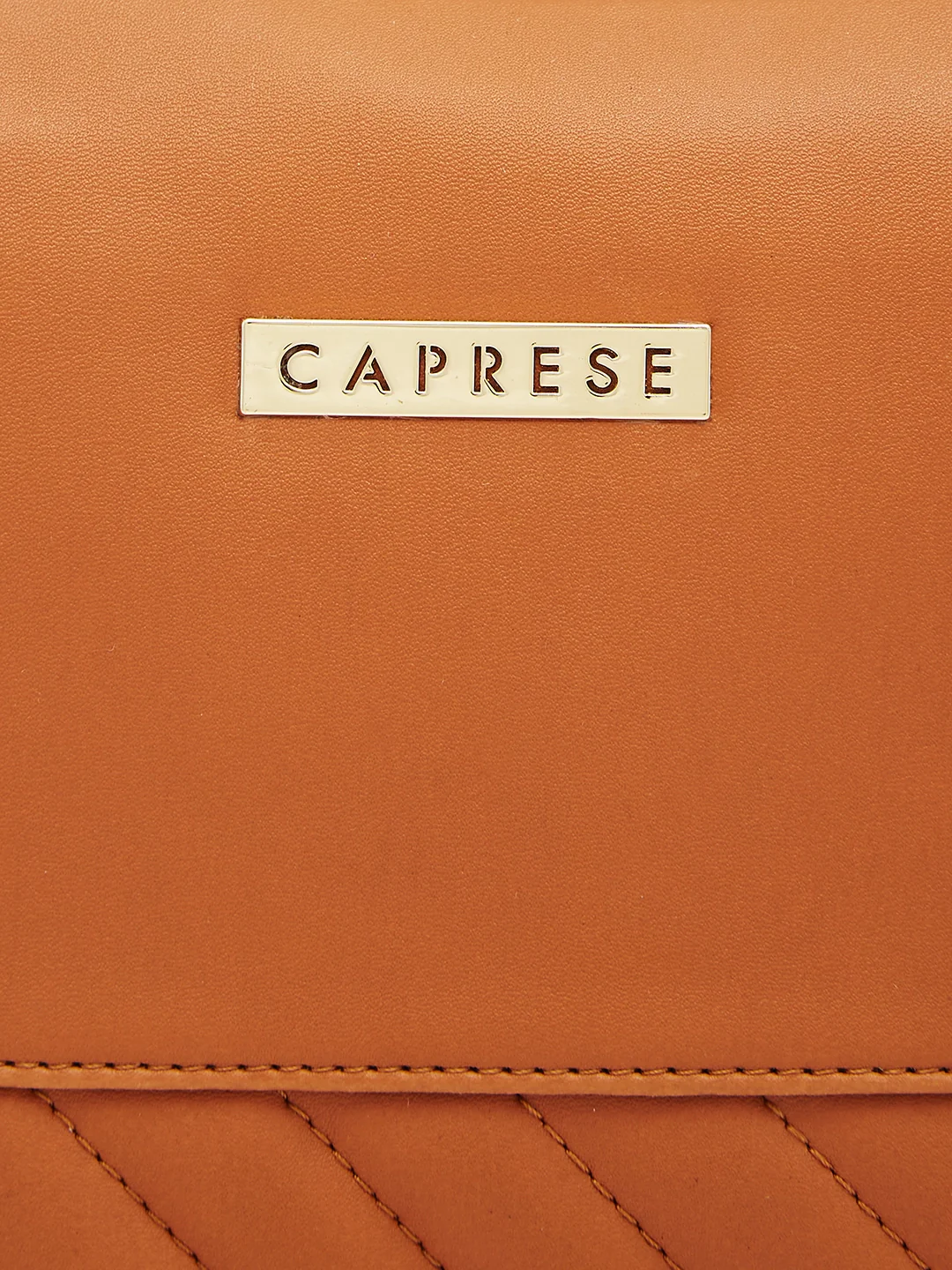 Caprese Serene Small Tan Sling Bag - Image 11