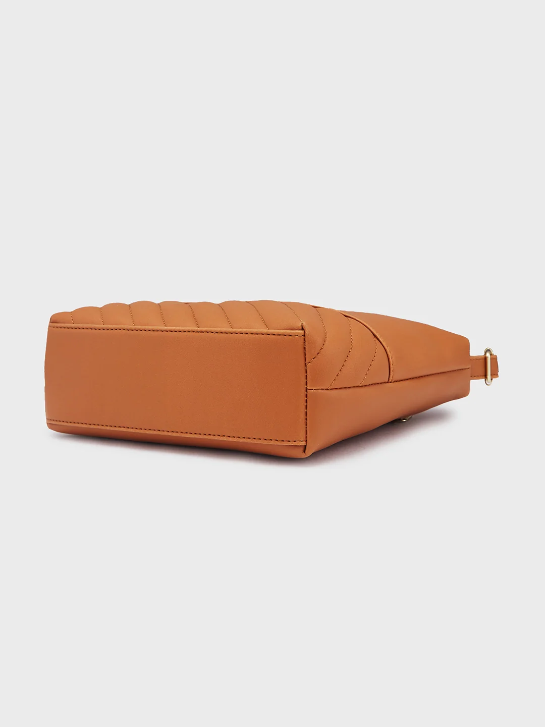 Caprese Serene Small Tan Sling Bag - Image 6