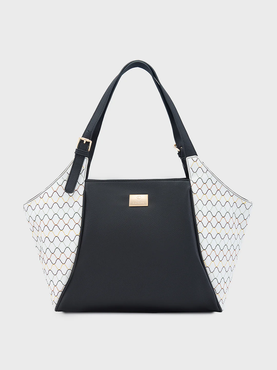 Caprese Shane Large Black Hobo Bag - Image 3