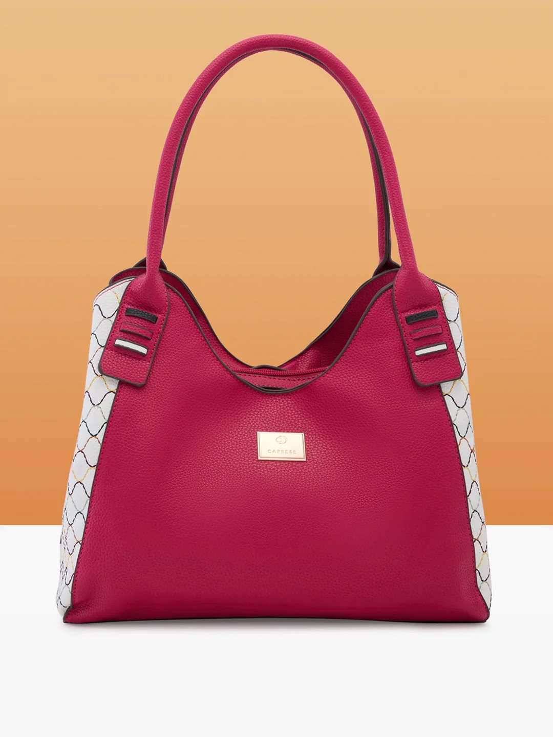 Caprese Shane Medium Magenta Hobo Bag