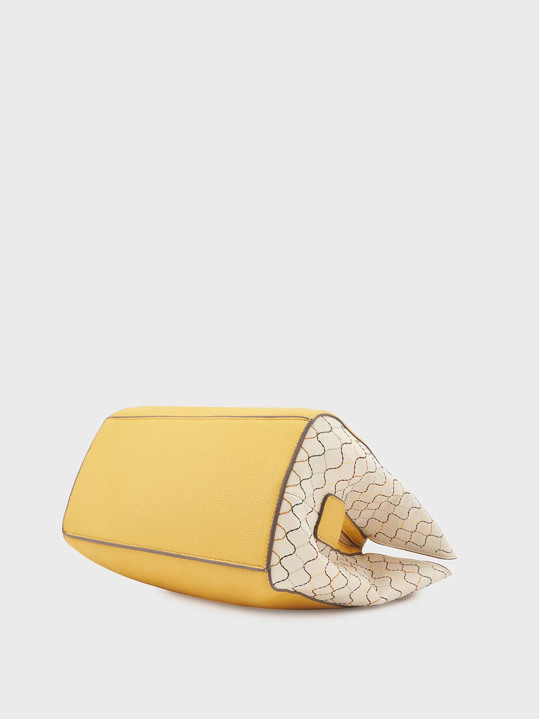 Caprese Shane Medium Yellow Hobo Bag - Image 6