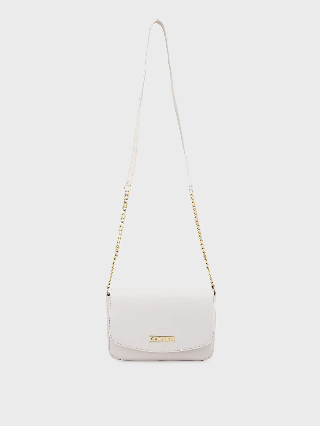 Caprese Shaun Small White Sling Bag