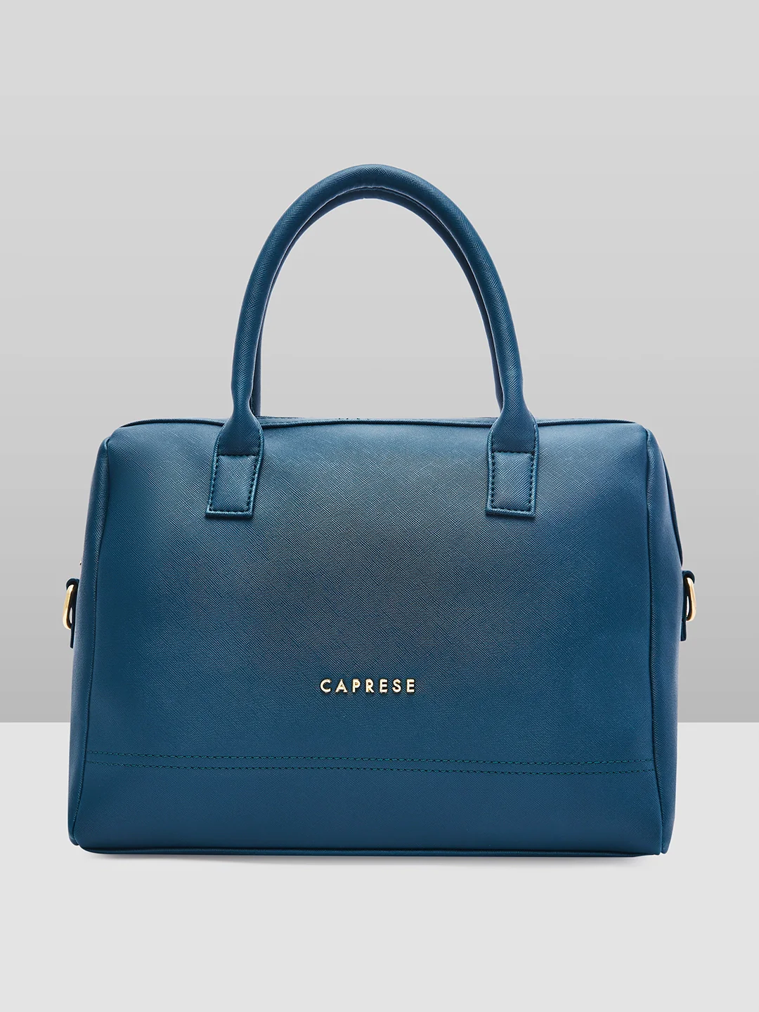 Caprese Shavon Medium Teal Satchel Bag