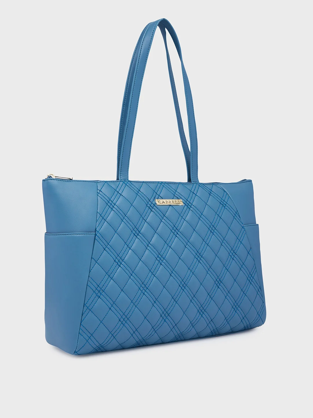 Caprese Sheena Large Teal Tote Bag - Image 5