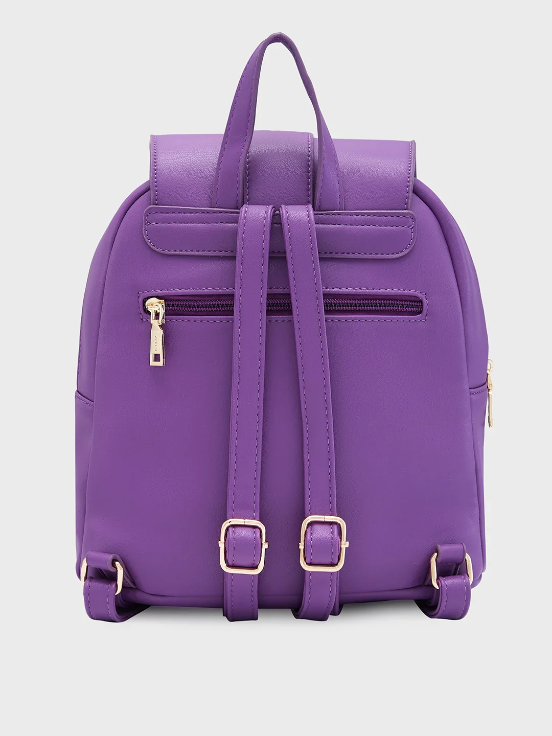 Caprese Shelbee Medium Purple Backpack - Image 2