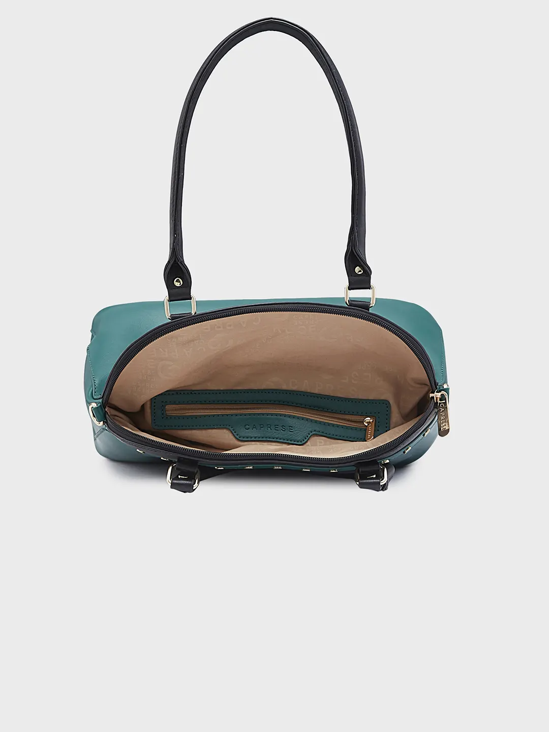Caprese Shelby Large Black Satchel Bag - Image 5