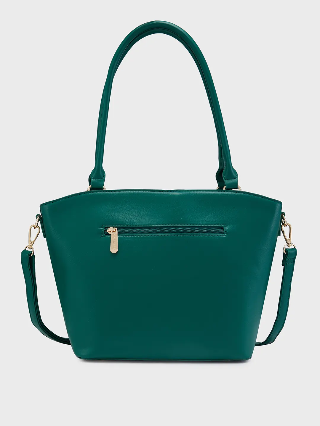 Caprese Shelby Medium Black Satchel Bag - Image 3
