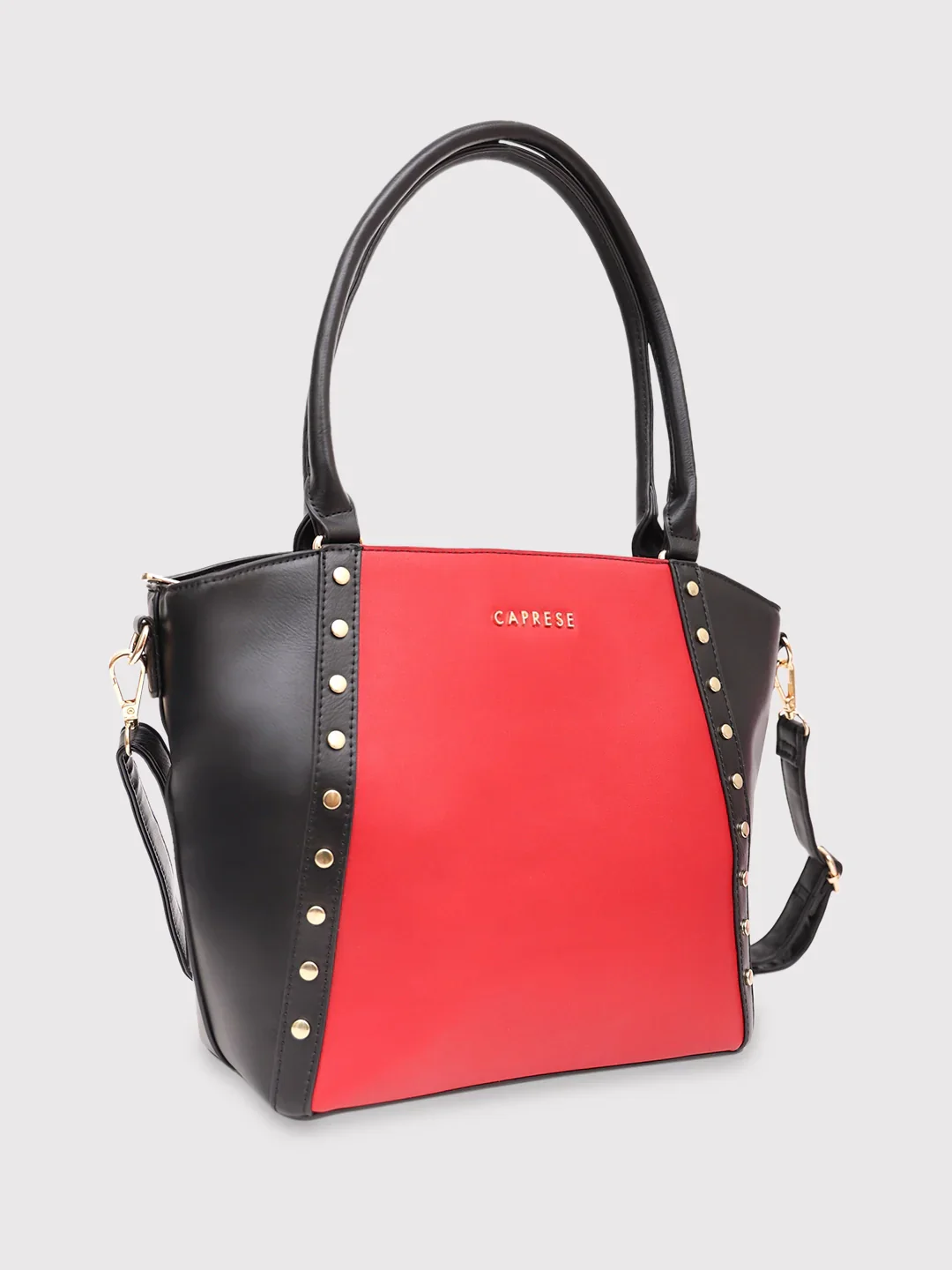 Caprese Shelby Medium Red Satchel Bag - Image 3