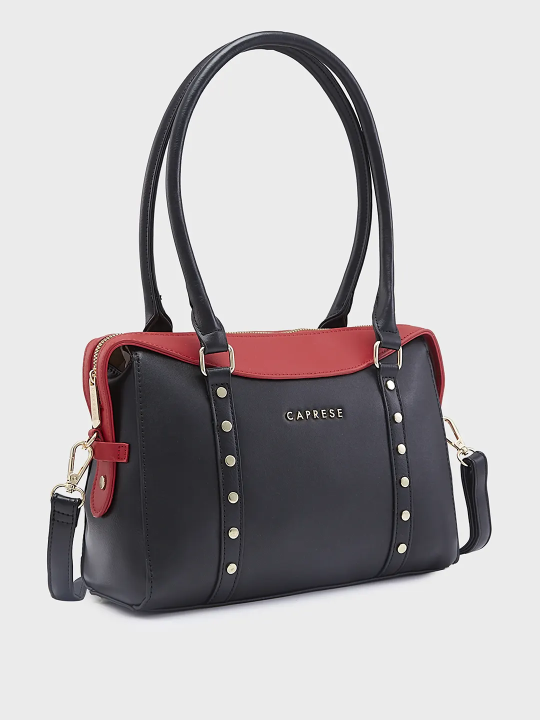 Caprese Shelby Small Red Satchel Bag - Image 4