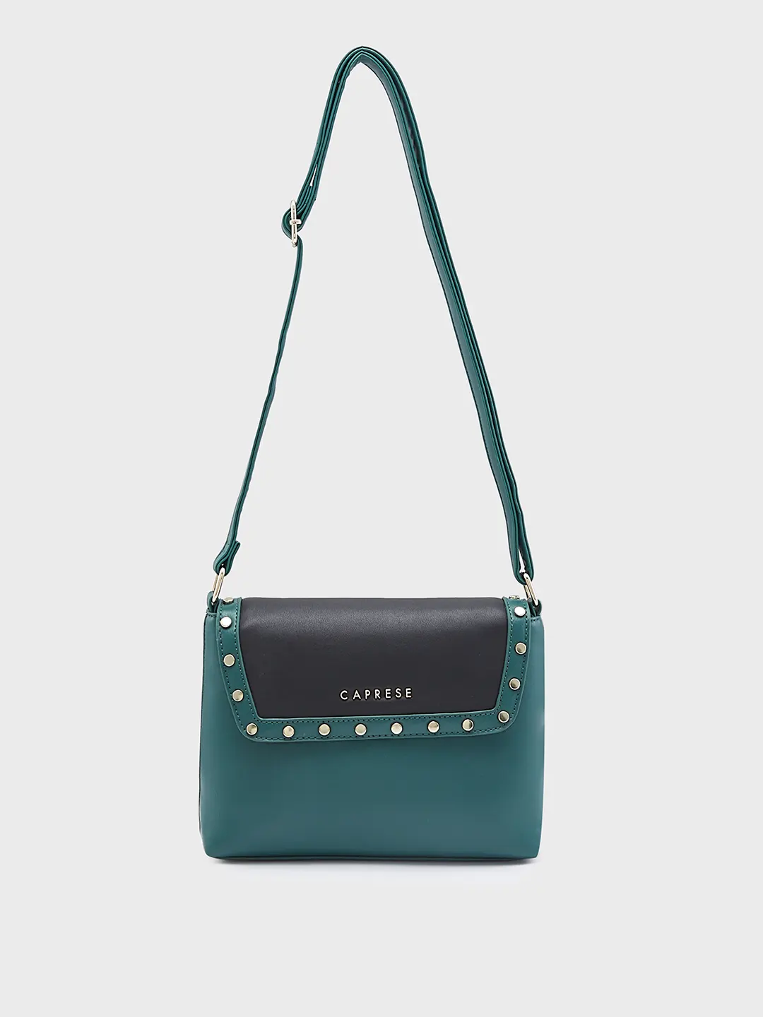 Caprese Shelby Medium Black Sling Bag - Image 2
