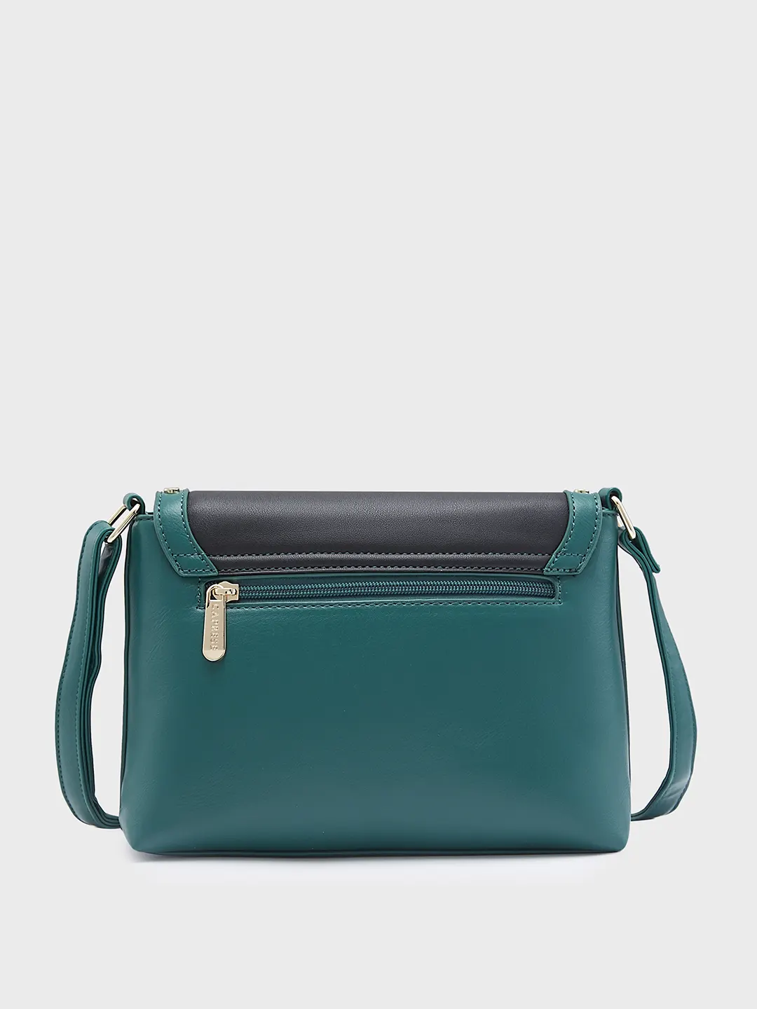 Caprese Shelby Medium Black Sling Bag - Image 3