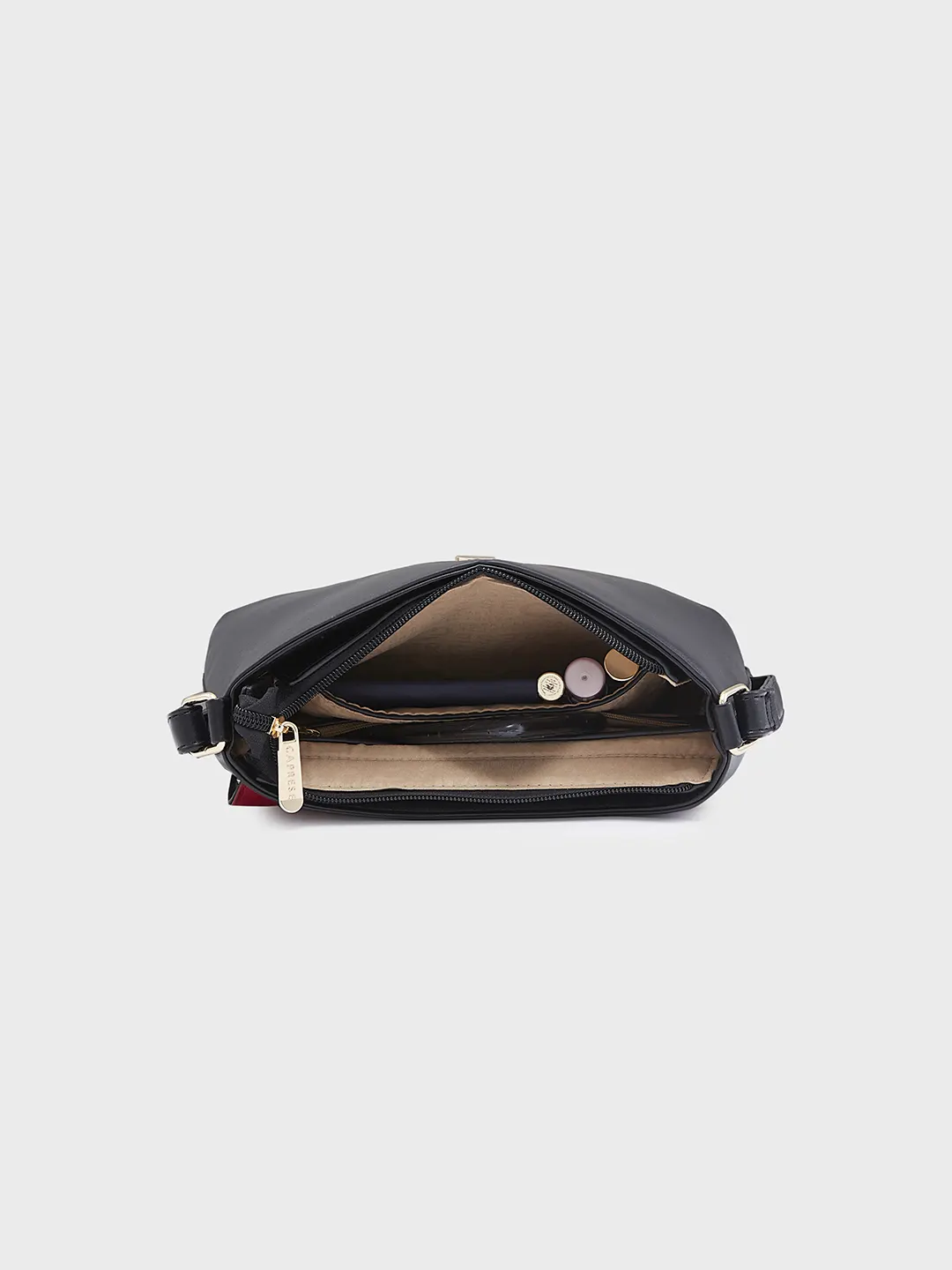 Caprese Shelby Medium Red Sling Bag - Image 7