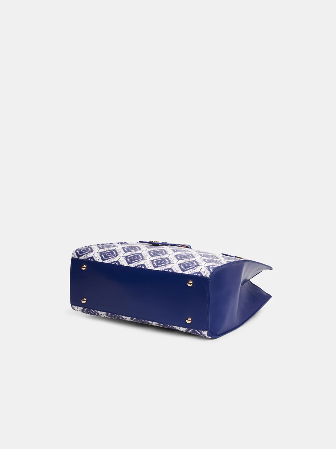 Caprese Shibori Large Blue Tote Bag - Image 5