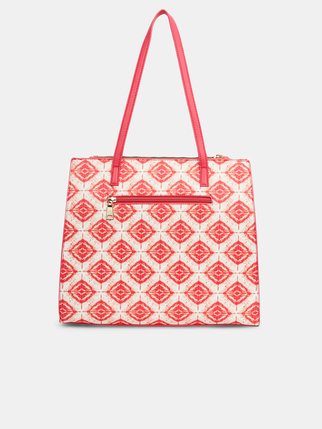 Caprese Shibori Large Pink Tote Bag - Image 4