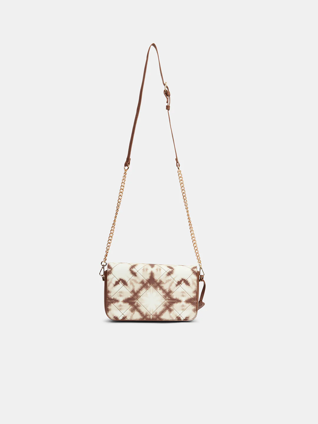 Caprese Shibori Medium Brown Sling Bag - Image 4