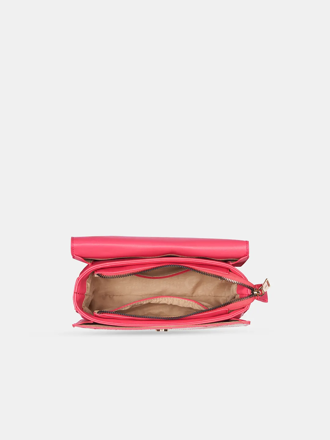 Caprese Shibori Medium Pink Sling Bag - Image 6