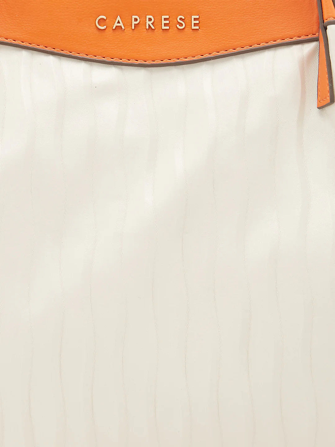 Caprese Shyla Large Cream Satchel Bag - Image 11