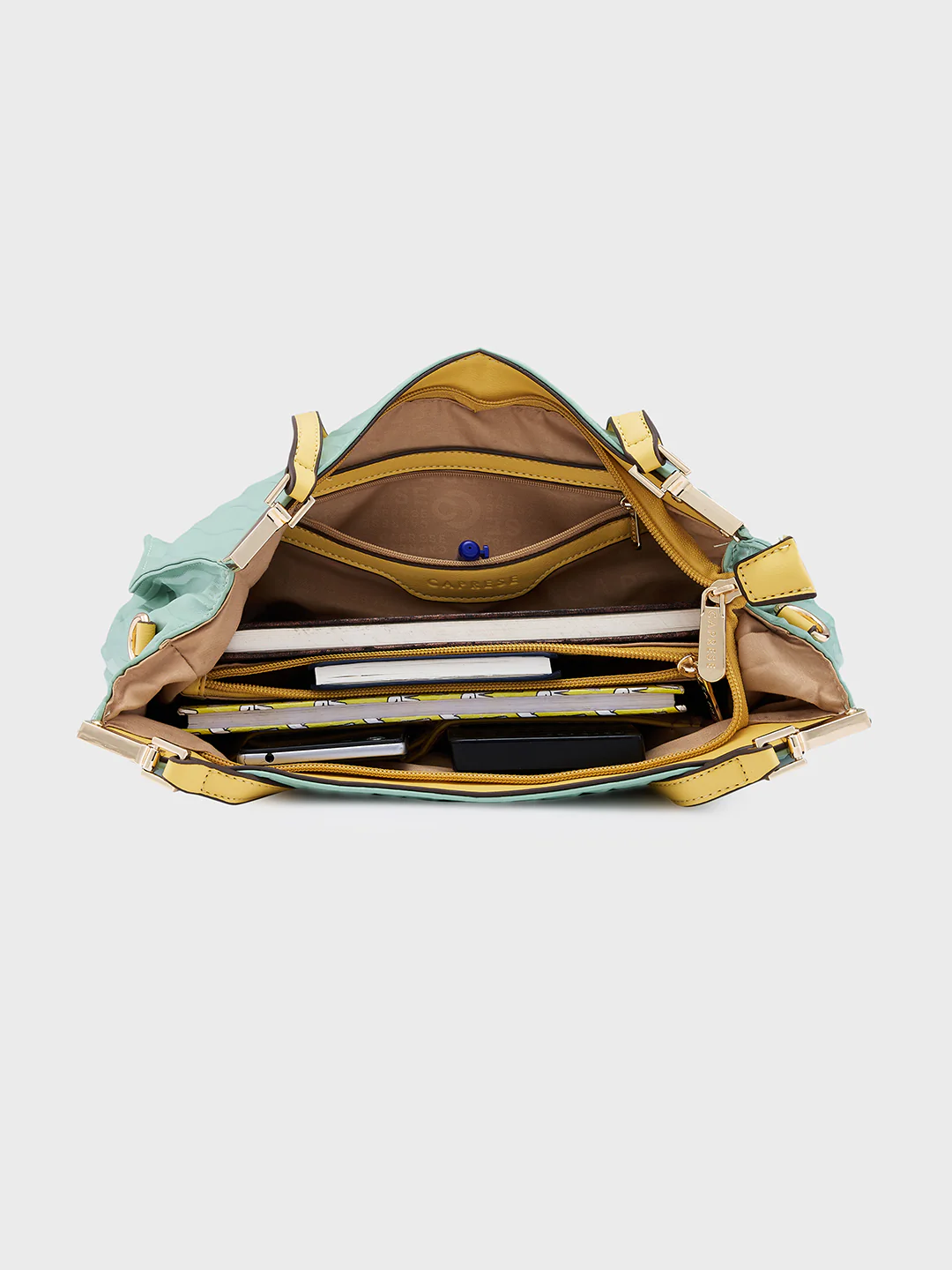 Caprese Shyla Large Mint Hobo Bag - Image 8