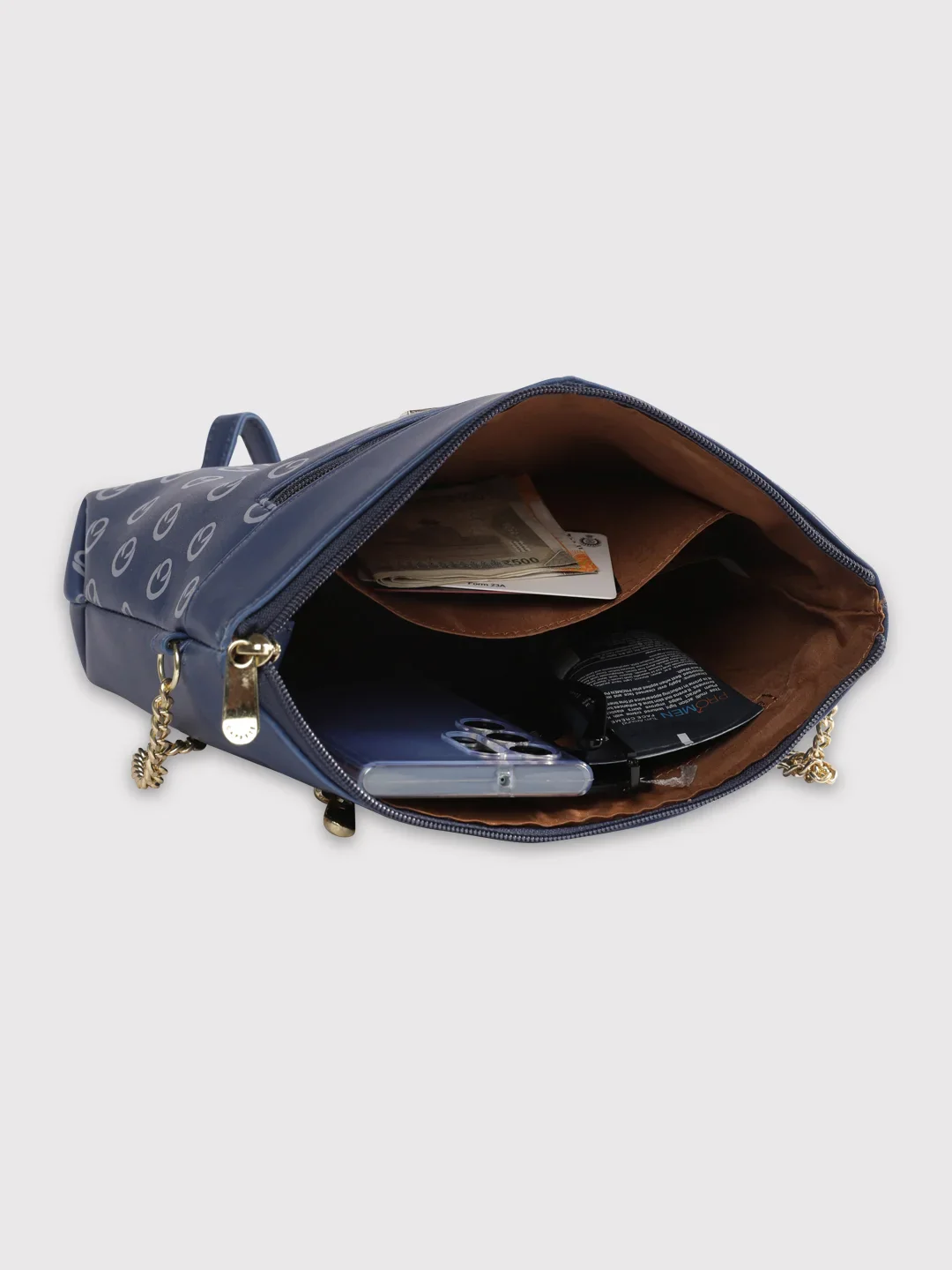 Caprese Siesta Small Navy Sling Bag - Image 10