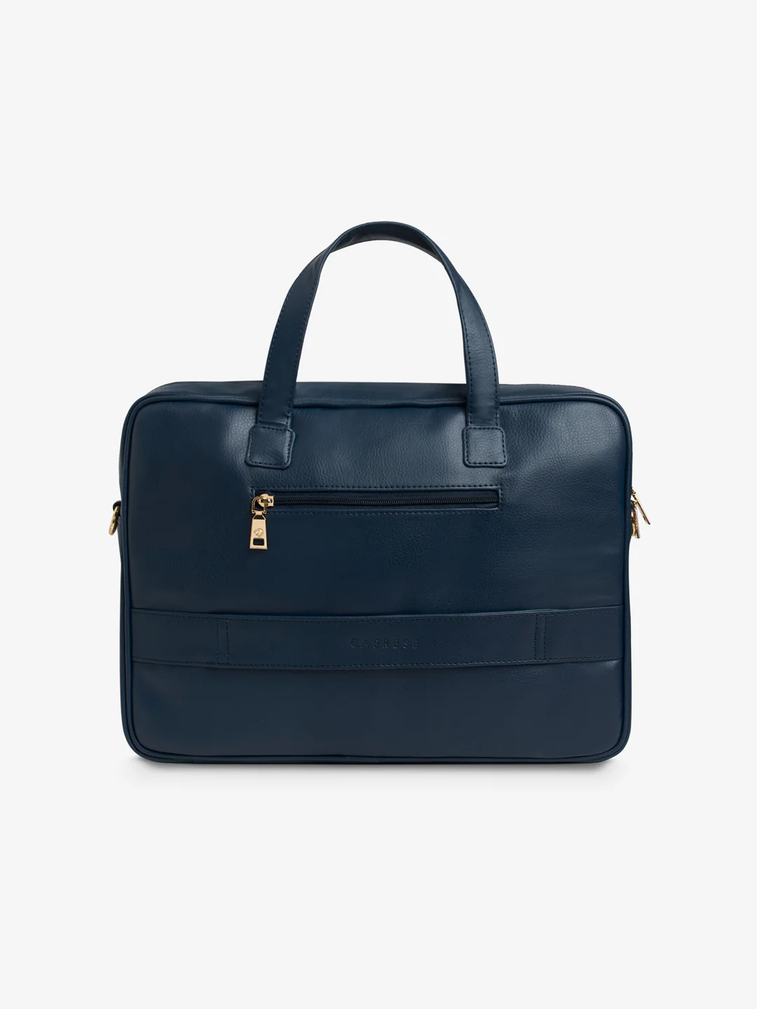 Caprese Siji Tresna Large Blue Laptop Bag - Image 4