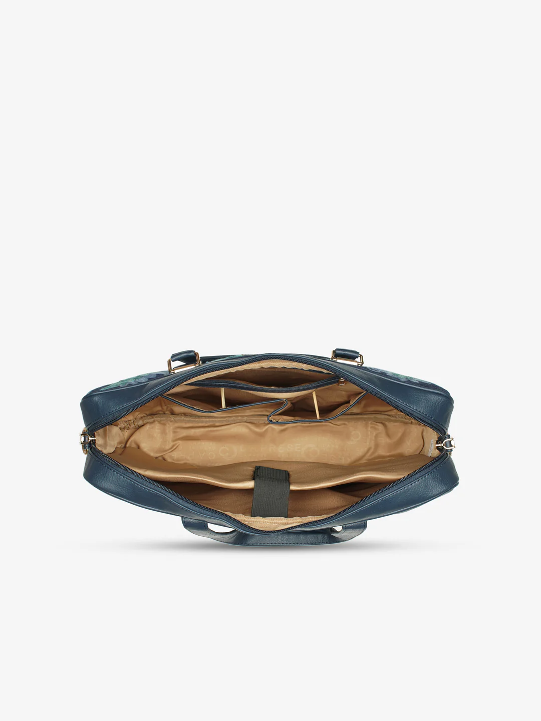 Caprese Siji Tresna Large Blue Laptop Bag - Image 6