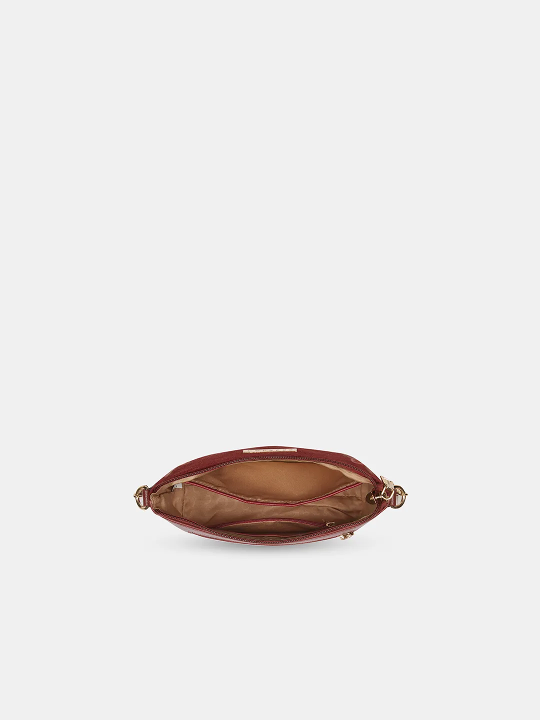 Caprese Siji Tresna Small Red Sling Bag - Image 5