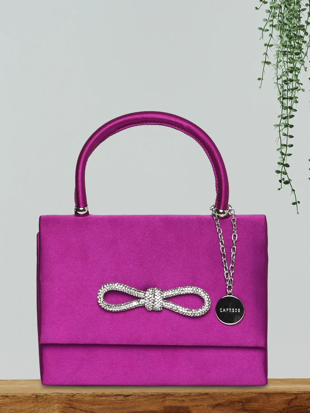 Caprese Sofia Small Purple Clutch - Image 2