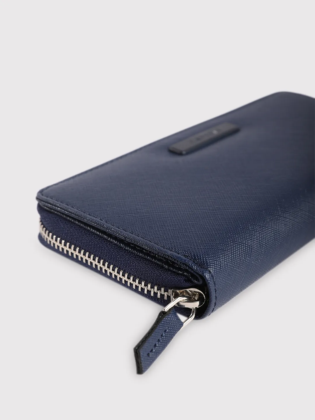 Caprese Sophia Large Navy Zip Around Wallet - Image 3
