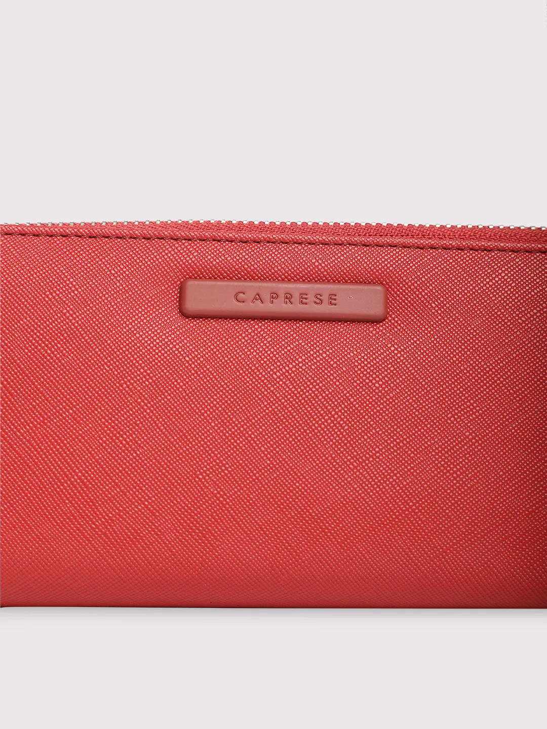 Caprese Sophia Large Red Zip Around Wallet - Image 10