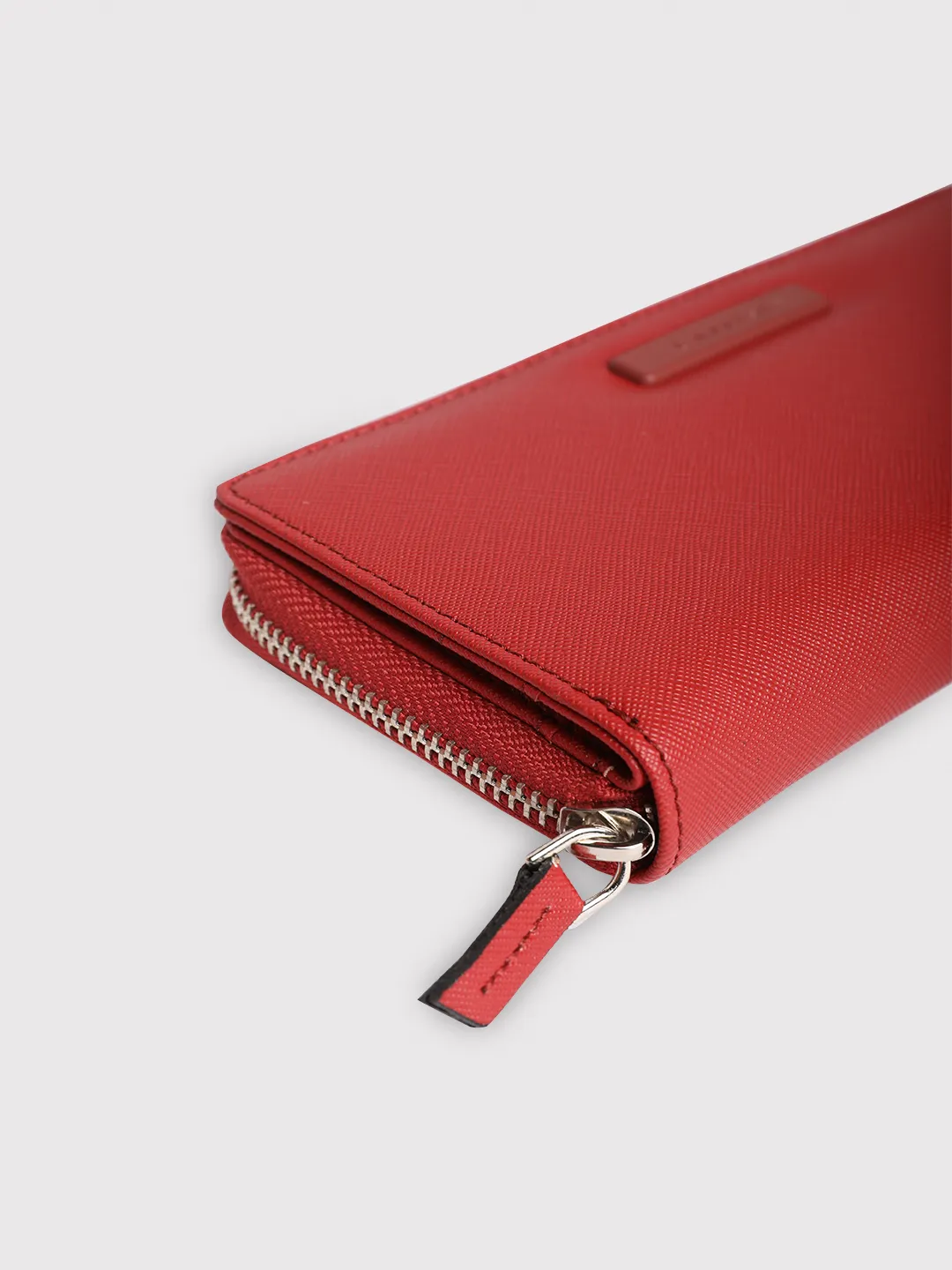 Caprese Sophia Large Red Zip Around Wallet - Image 4