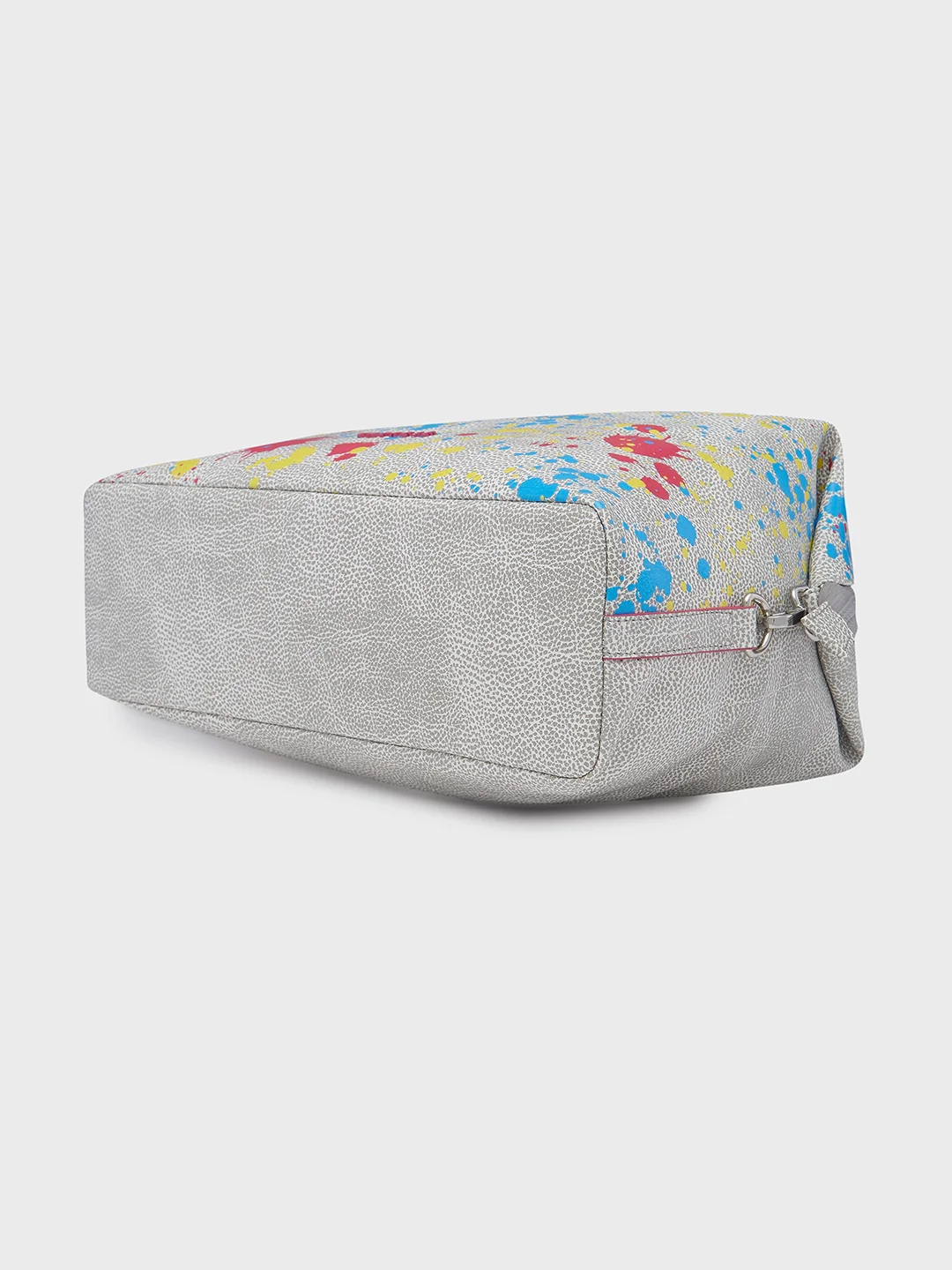 Caprese Splash Large Beige Tote - Image 6