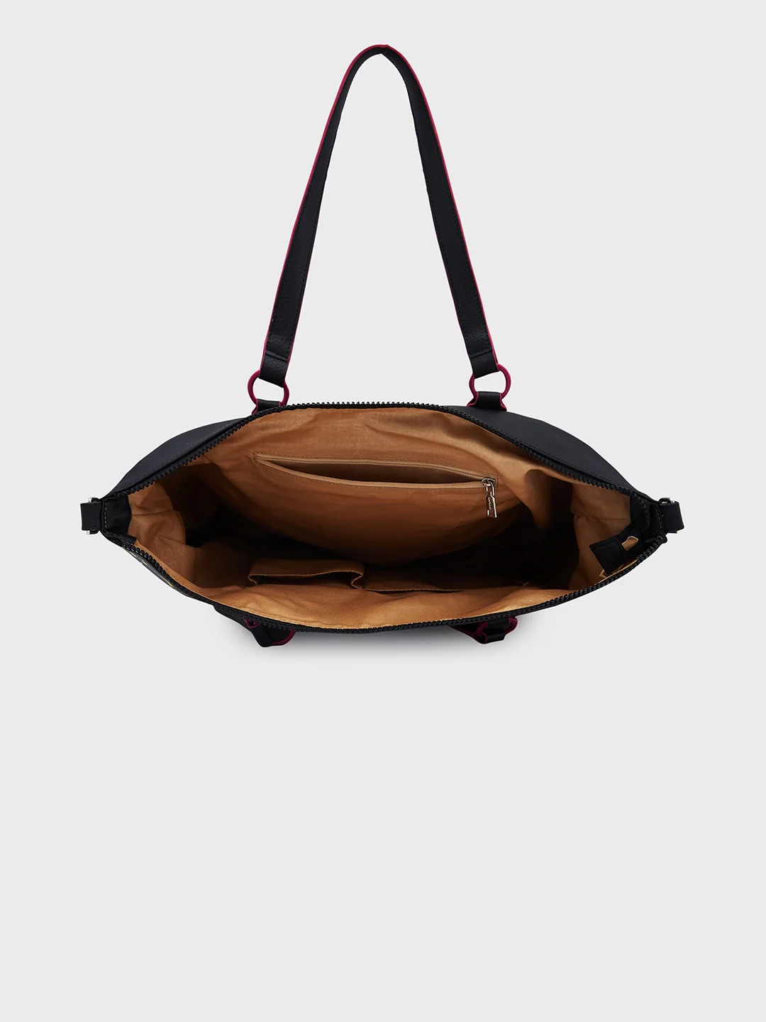 Caprese Splash Large Black Tote - Image 9