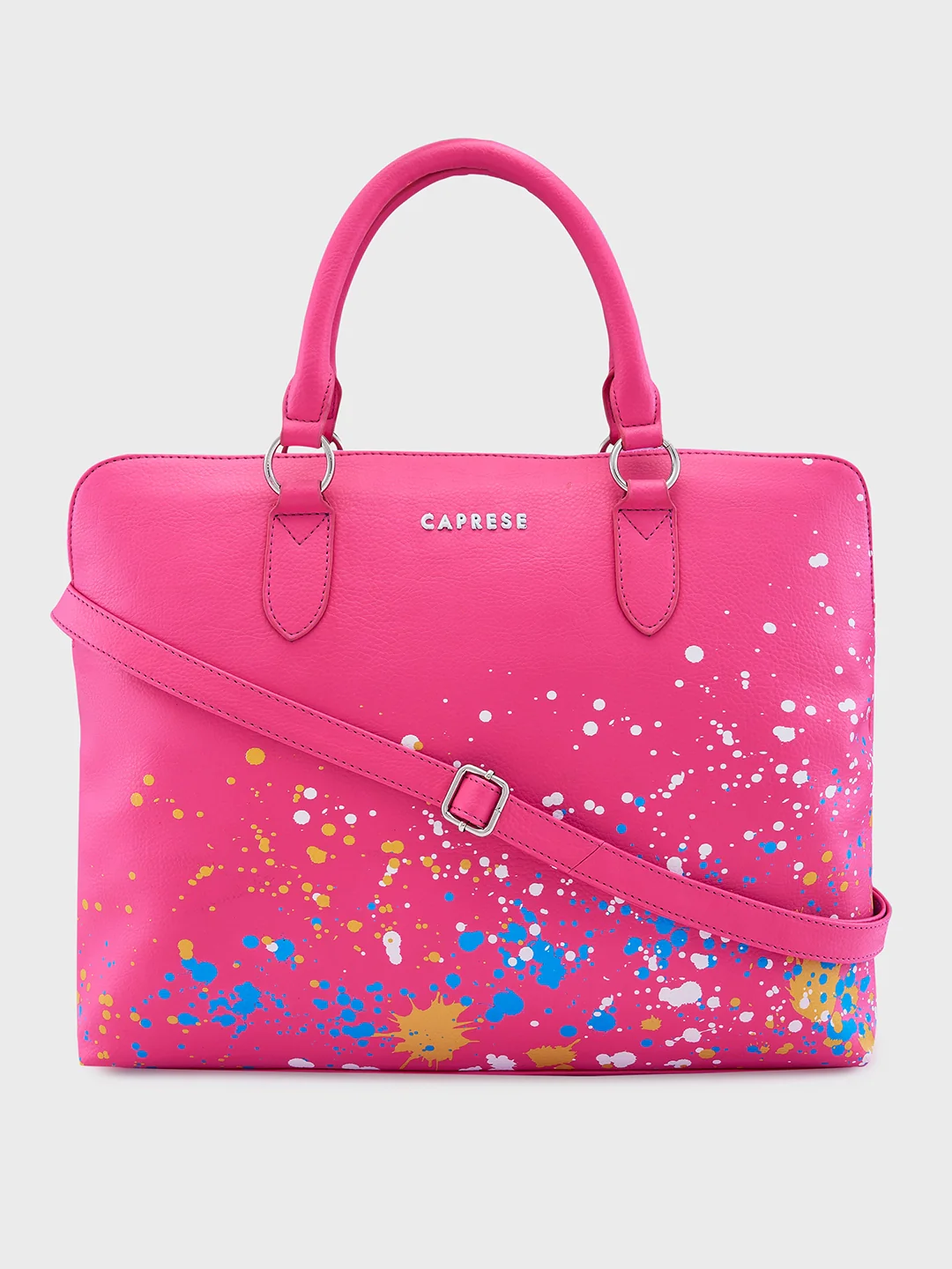 Caprese Splash Large Fuchsia Laptop - Image 13