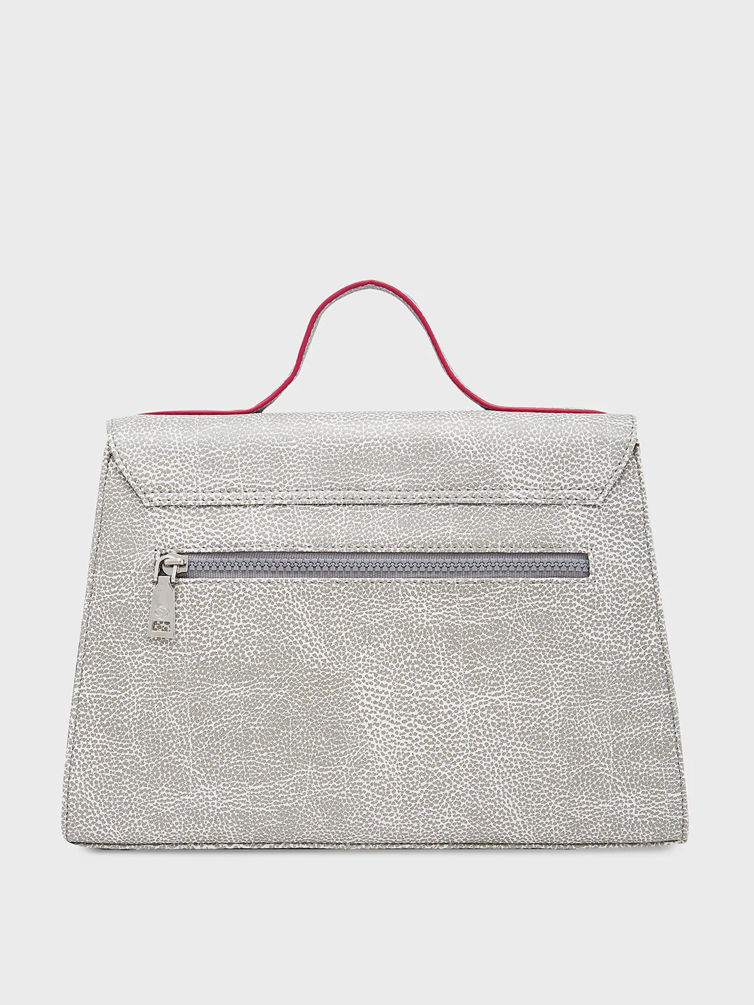 Caprese Splash Medium Beige Satchel - Image 3