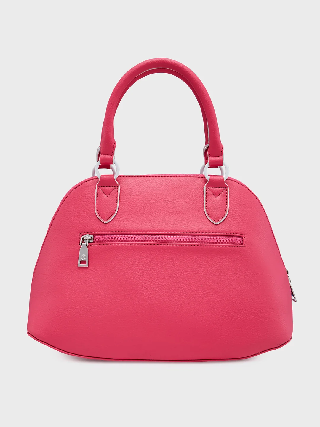 Caprese Splash Small Fuchsia Satchel - Image 4