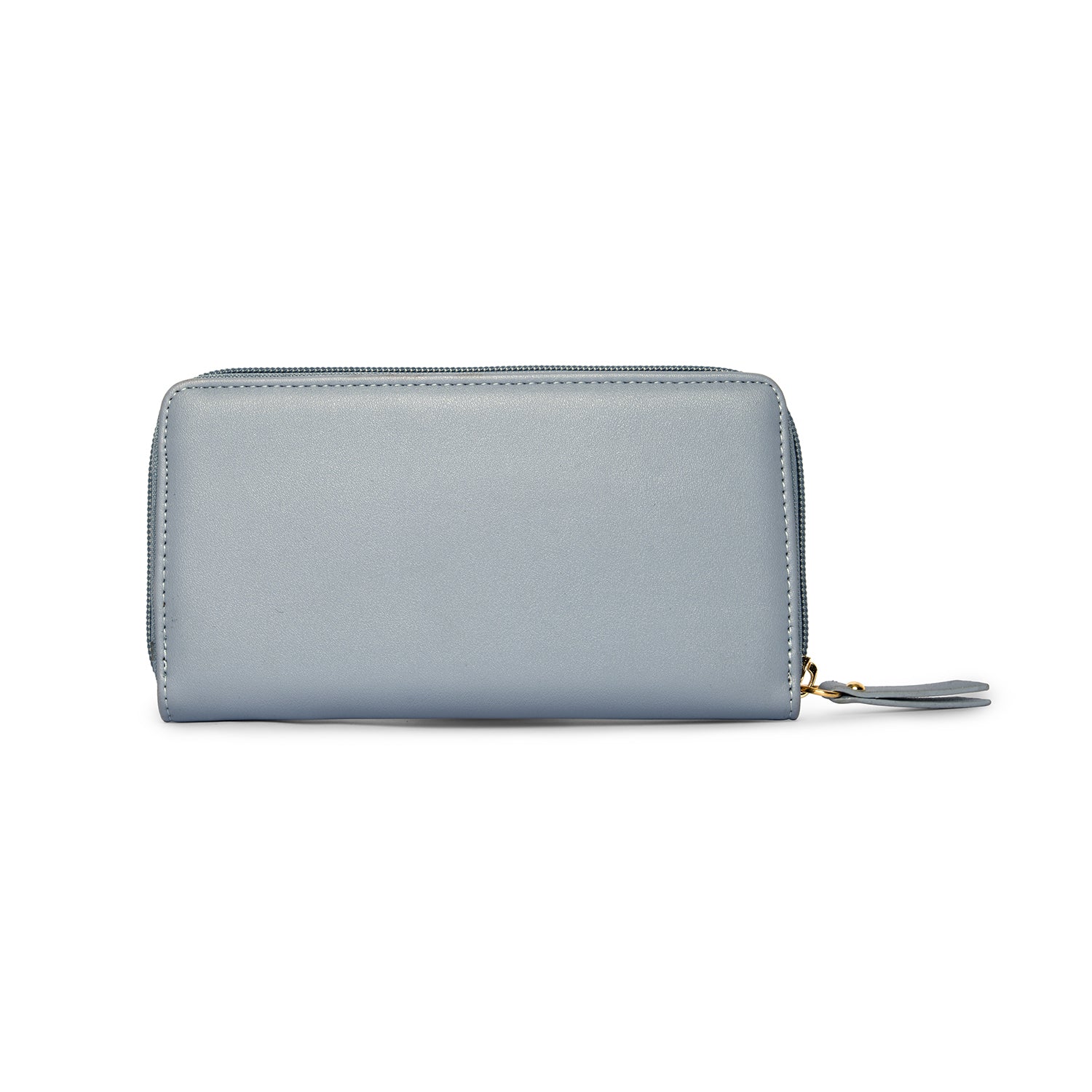 Caprese Sue Large Pale Blue Wallet - Image 4