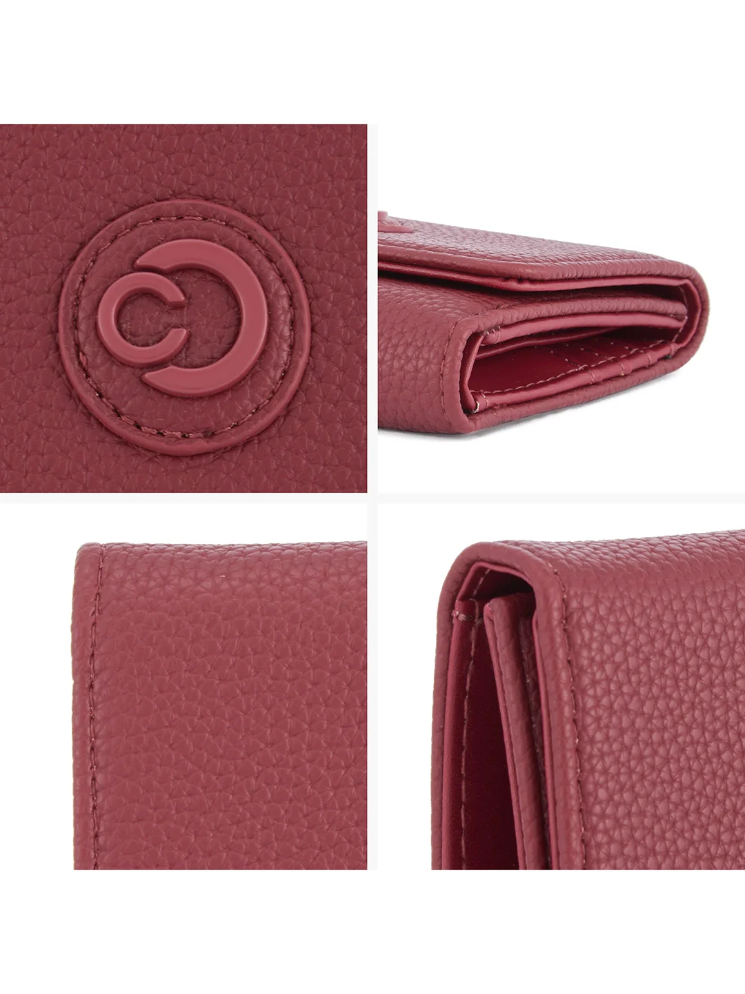 Caprese Suite Medium Bordeaux Wallet - Image 7