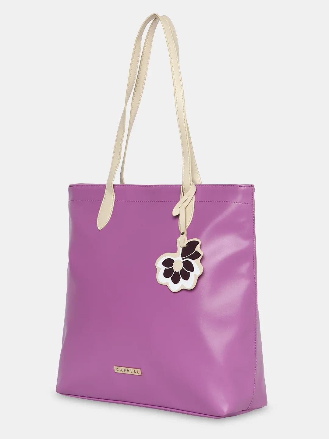 Caprese Sunshine Large Mauve Tote Bag - Image 4