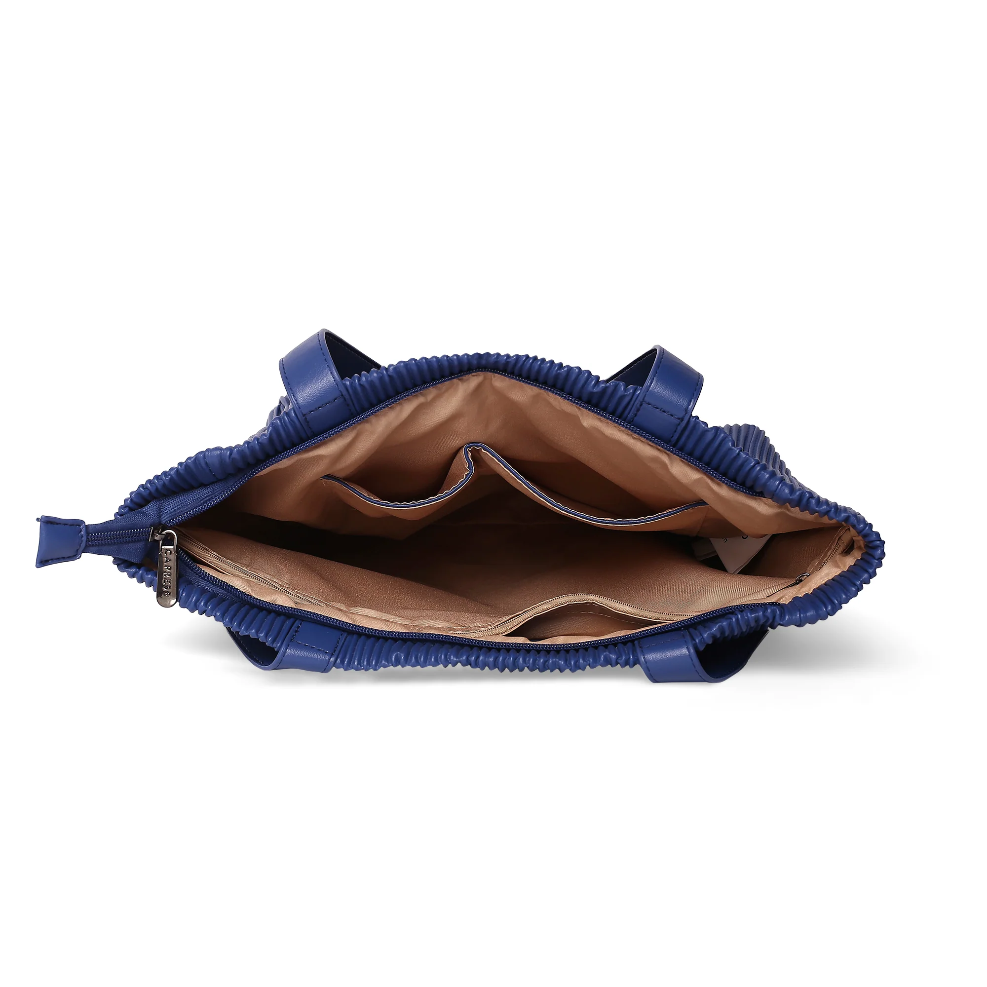 Caprese Symona Large Blue Tote Bag - Image 10