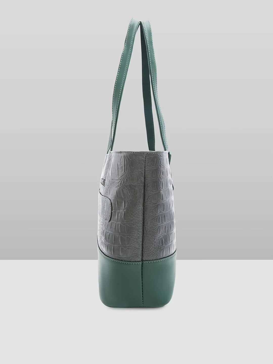 Caprese Syra Large Sage Green Laptop Tote Bag - Image 12