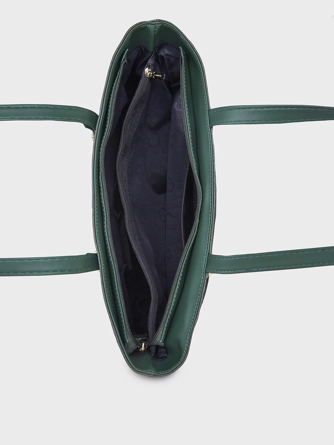 Caprese Syra Large Sage Green Laptop Tote Bag - Image 9