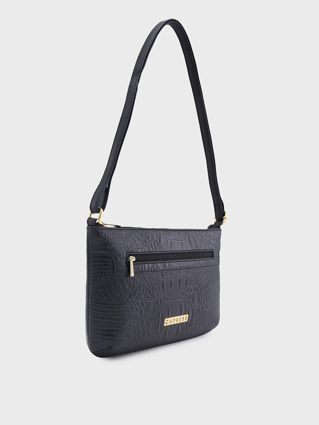 Caprese Syra Small Black Sling Bag - Image 4