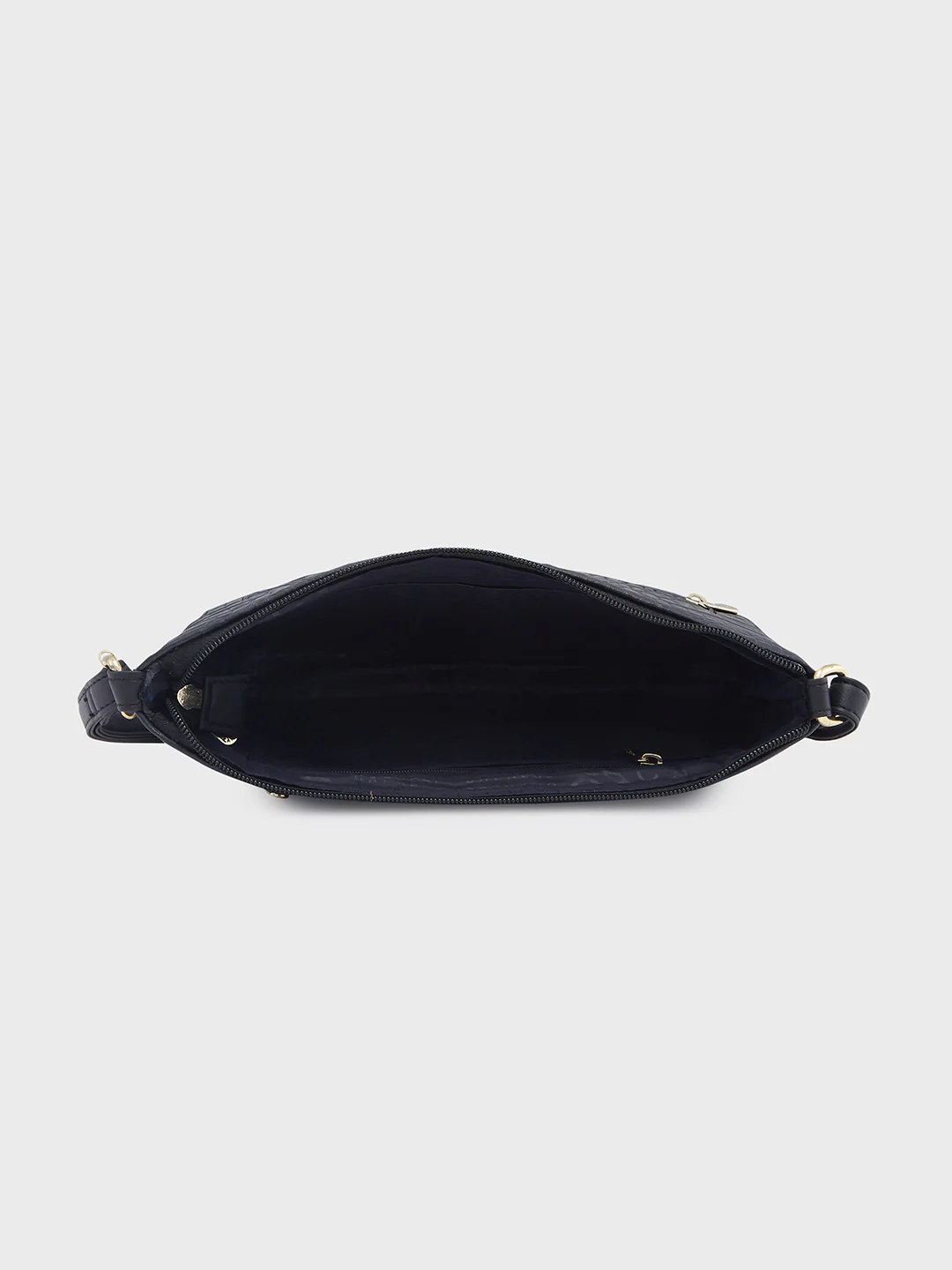 Caprese Syra Small Black Sling Bag - Image 9